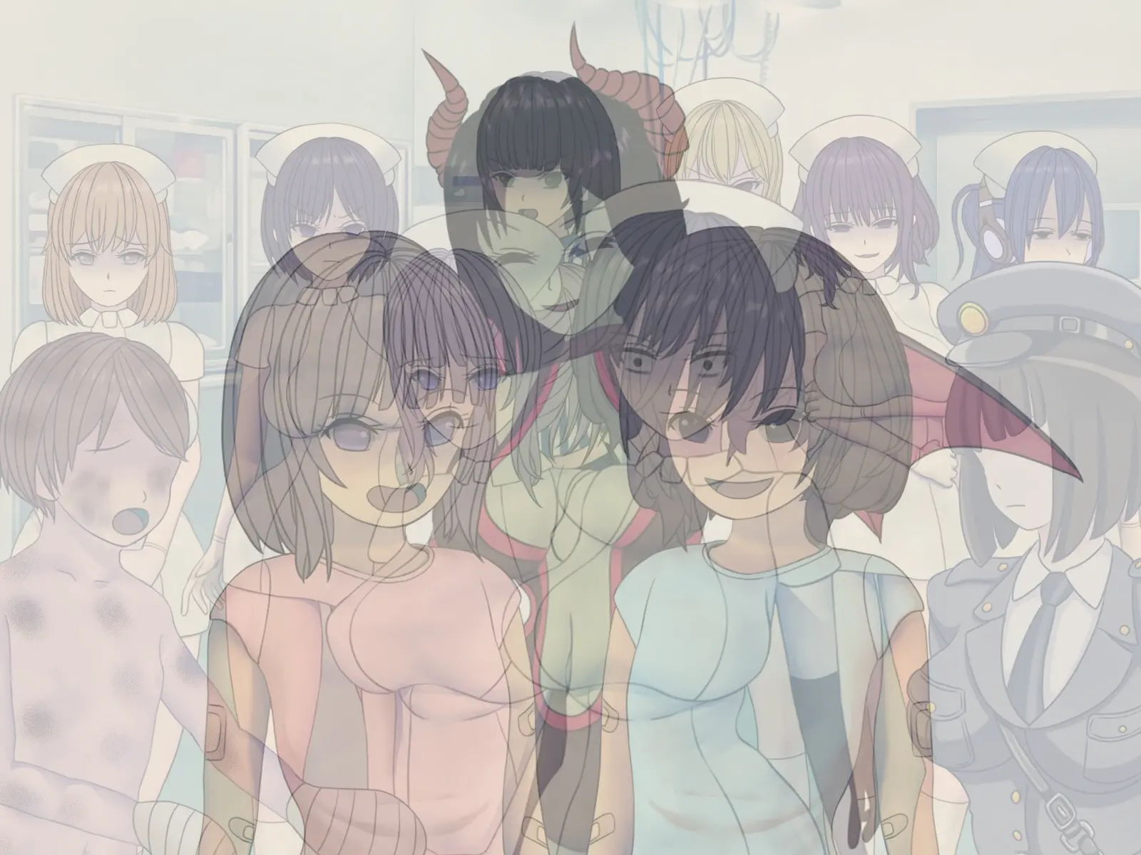 Sakusei Byoutou Saishuukai ~Seikaku Saiaku No Nurse Shika Inai Byouin De Shasei Kanri Seikatsu~ | 착정병원 최종회~ 성격 나쁜 간호사들밖에 없는 병원에서 사정관리생활~